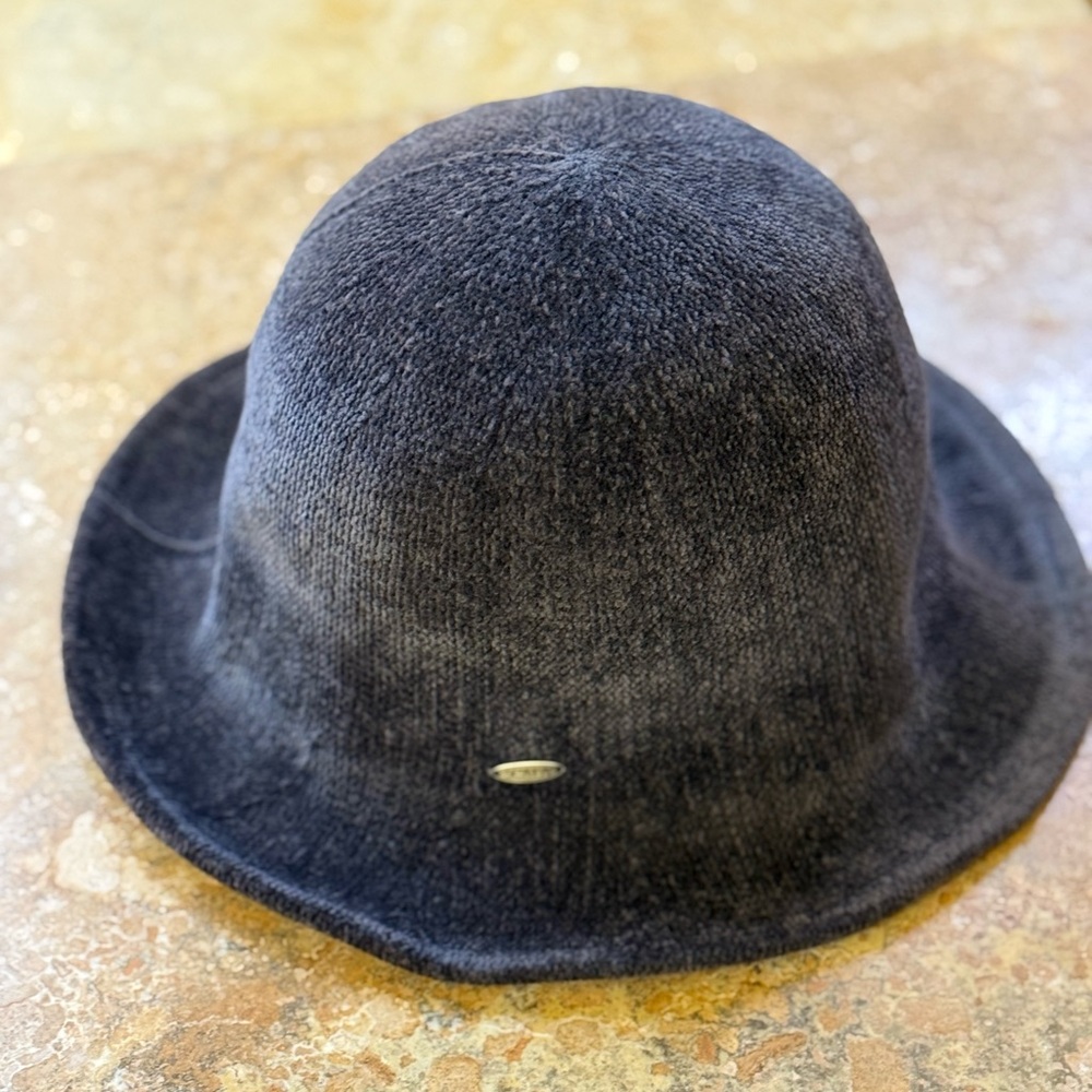 Scala Charcoal Knit Hat